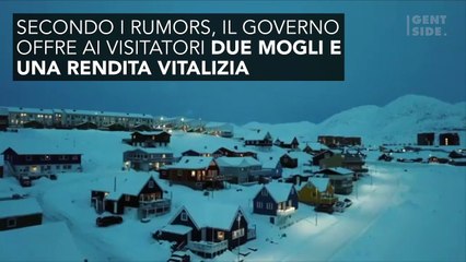 Il governo della Groenlandia offre due mogli ad ogni uomo che si trasferisca nella nazione