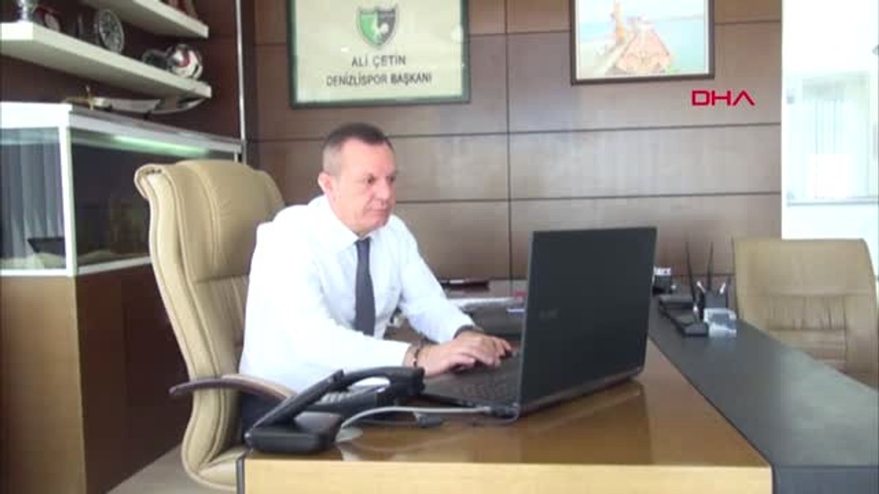 Spor Denizlispor Başkanı Çetin Süper Lig'de Hedefimiz İlk 5