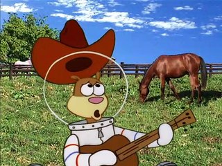 Bob l'éponge musique texas Sandy voix française saison 1 épisode 18