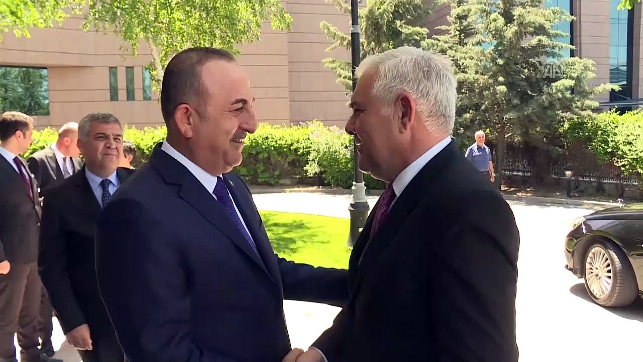 Çavuşoğlu, Romanya Temsilciler Meclisi Avrupa İşleri Komisyonu Başkanı Tilvar'i kabul etti - ANKARA