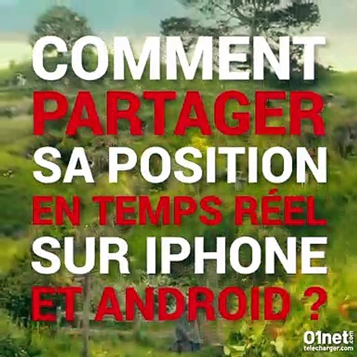 Comment partager sa position en temps réel ?