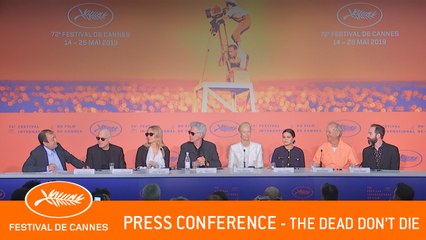 THE DEAD DON'T DIE - Press Conference - Cannes 2019 - EV