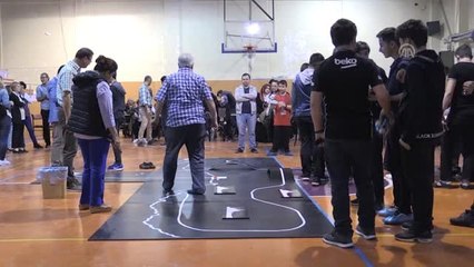 Öğrencilerin Robotları "Egemenlik Yolunda" Yarıştı - Zonguldak