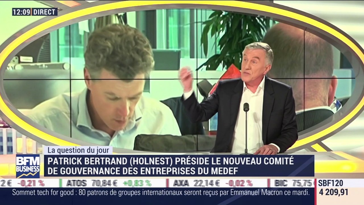 La question du jour: Le Medef veut faire des bonnes pratiques de gouvernance des leviers de performance - 15/05