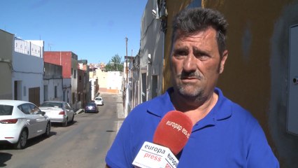 Vecino de Badajoz explica cómo sintió el derrumbe