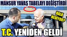 Mansur Yavaş Ankara Büyükşehir'e T.C ibaresi ekledi Halk ne dedi? (Sokak röportajı)
