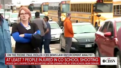 Paul Viollis about injured in shooting at Colorado school