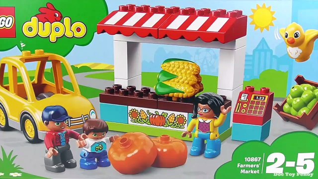 LEGO DUPLO Farmers' Market (10867) - Toy Unboxing and Build - video  Dailymotion