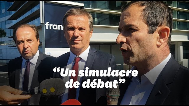 Débat européennes : Hamon, NDA et Lagarde dénoncent le choix politique de France 2