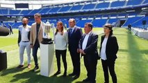 Pedro Sánchez visita a las Campeonas de la Copa de la Reina en Anoeta
