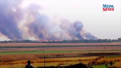 Gazze'den atılan balonlar İsrail'de geniş çaplı yangınlara yol açtı