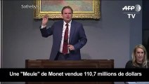 Un tableau de Monet vendu 110,7 millions de dollars aux enchères