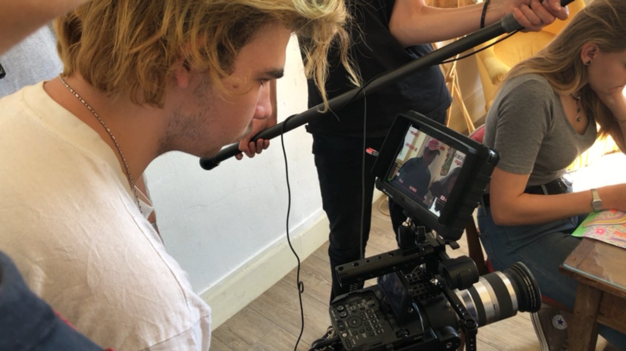 Dix élèves d’option cinéma en résidence au studio Off