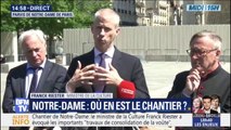 Le ministre de la Culture juge l'arrêt de la collecte de dons pour Notre-Dame 