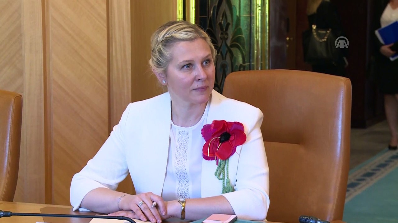 Şentop, Romanya Temsilciler Meclisi Avrupa İşleri Komisyonu Başkanı Tilvar'ı kabul etti - TBMM