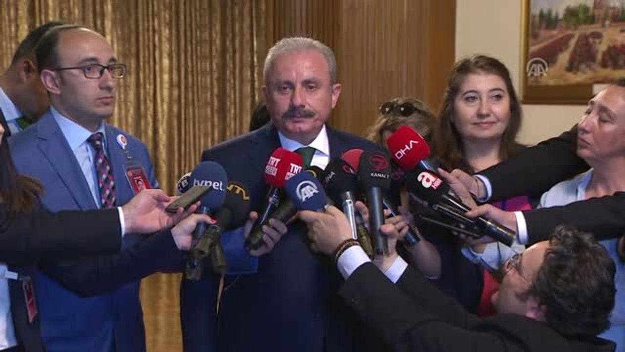 TBMM Başkanı Şentop - Mecliste Terör Eylemi Girişimi