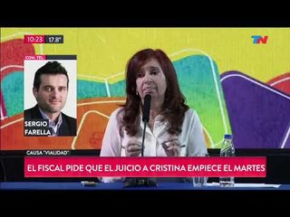 Retrasarían el juicio a Cristina Kirchner: el fiscal busca evitarlo