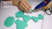 Handmade Blue Rose DIY Paper Flowers Gold Leaves Set For Nursery Wall Deco Boys Room Baby Shower Backdrop Video Tutorials-in Artificial & Dried Flowers from Home & Garden on Aliexpress.com - Alibaba Group