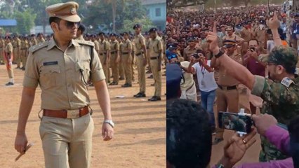 പൂരപ്പറമ്പിൽ ആവേശമായി യതീഷ് ചന്ദ്ര