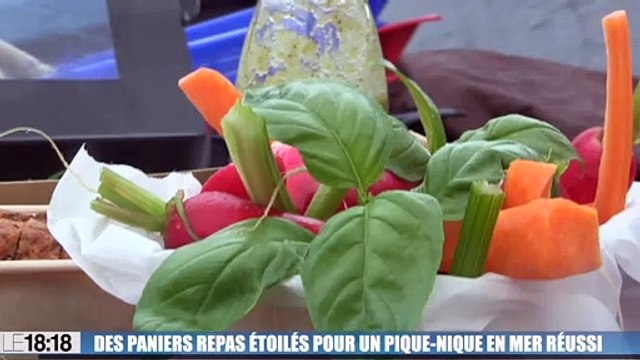 Des paniers repas étoilés pour un pique-nique en mer réussi