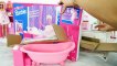 Barbie Doll Pink Magic Beauty Bathroom Playset Boneka Barbie Kamar mandi poupée Barbie Salle de bain | Karla D.
