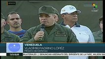 Presidente Nicolás Maduro encabeza marcha de la lealtad militar