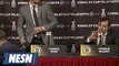 Charlie McAvoy Gets Zero Questions In Press Conference With Tuukka Rask