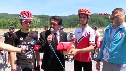 Bolu Selanik'ten Yola Çıkan Toprak ve Bayrak Bolu'ya Ulaştı