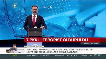 7 PKK'lı terörist öldürüldü