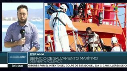 España: proponen reducir salario de rescatistas de Salvamento Marítimo
