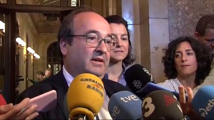 Iceta acudirá al TC por el veto de ERC: "Es una aberración democrática"