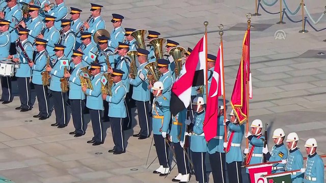 Cumhurbaşkanı Erdoğan, Irak Başbakanı Abdulmehdi'yi resmi törenle karşıladı - ANKARA