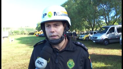 Reintegração foi pacífica, afirma major da Polícia Militar