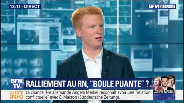 C'est un coup monté de longue main. Adrien Quatennens réagit au ralliement d'un élu LFI au RN pour les européennes