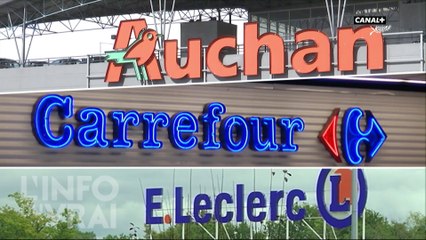 La fin programmée des hypermarchés - L'Info du Vrai du 15/05 - CANAL+