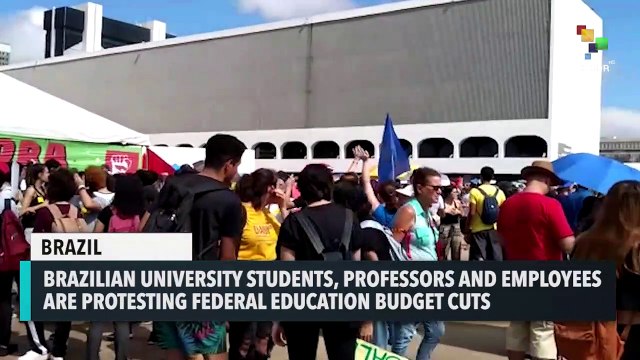 Brazilians Protest Education Budget Cuts