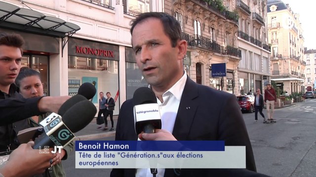 Aurores boréales, Benoit Hamon à Grenoble pour les Europeennes, Bastille - 15 MAI 2019