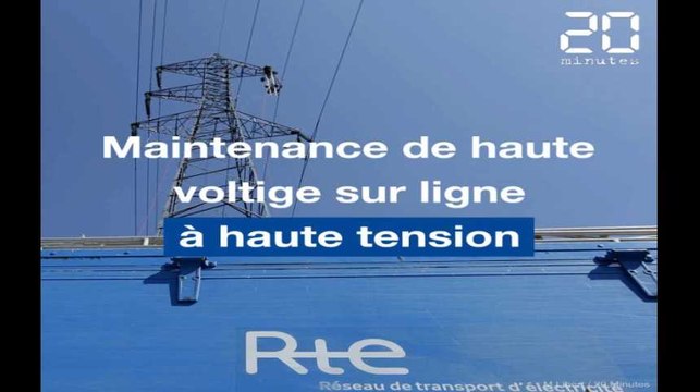 Ligne haute tension: Une maintenance de haute voltige