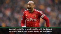 I don't know if the FA Cup final will be Gomes' last game for Watford - Gracia
