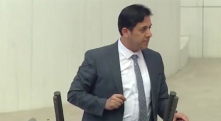 Meclis'te gündeme oturan "siz çaldınız" konuşması