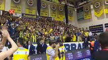 Fenerbahçe şampiyonluk kupasını aldı