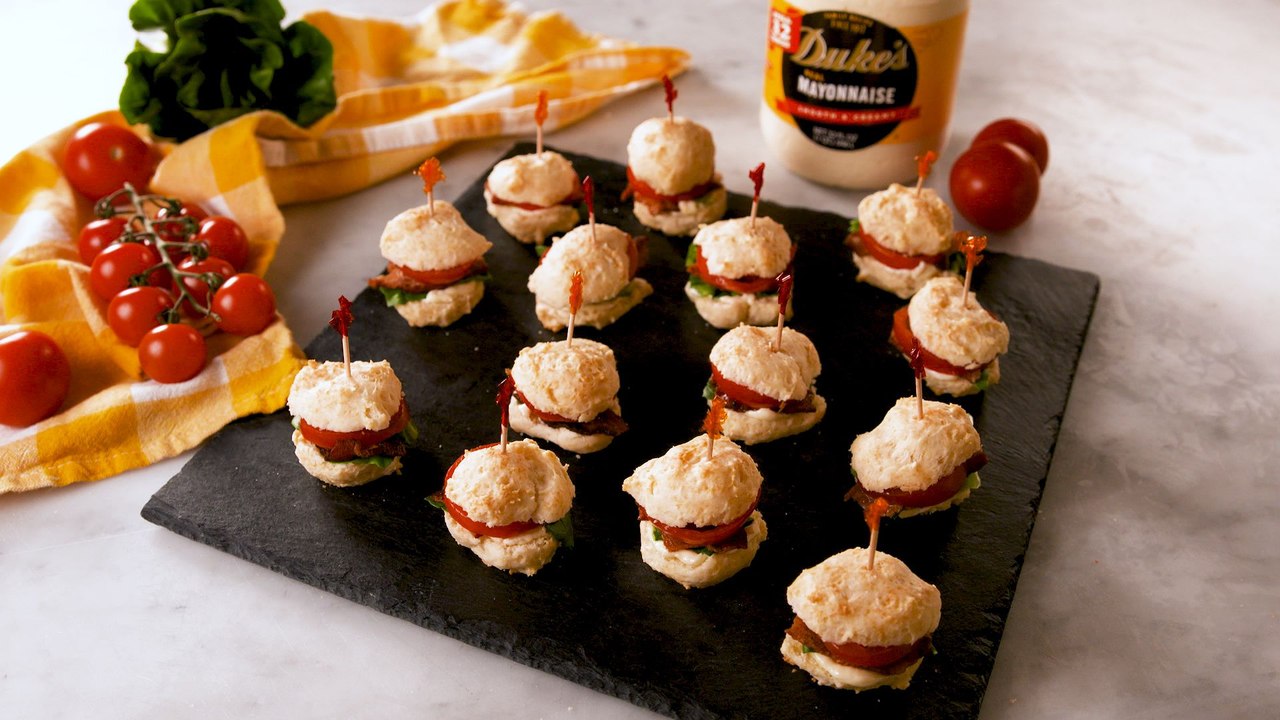 Mini BLT Biscuits