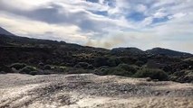 Conato de incendio en Las Cañadas del Teide