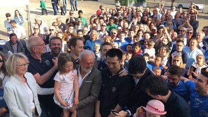 La Garde du Vœu fête sa coupe avec les Hennebontais