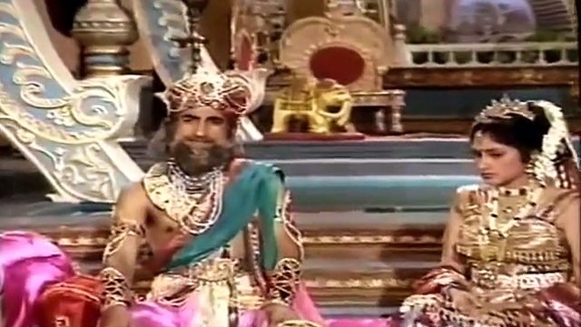 Mahabharata Eps 45 with English Subtitles Pandavas go to Hastinapur to Gamble