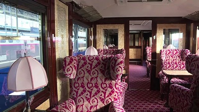 El legendario tren Orient Express se expone en París