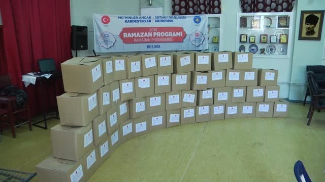 Türkiye'den Kosovalı İhtiyaç Sahiplerine Ramazan Yardımı