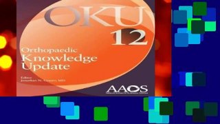 Orthopaedic Knowledge Update 12  For Kindle