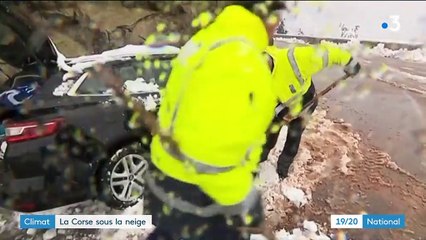 Climat : la Corse sous la neige
