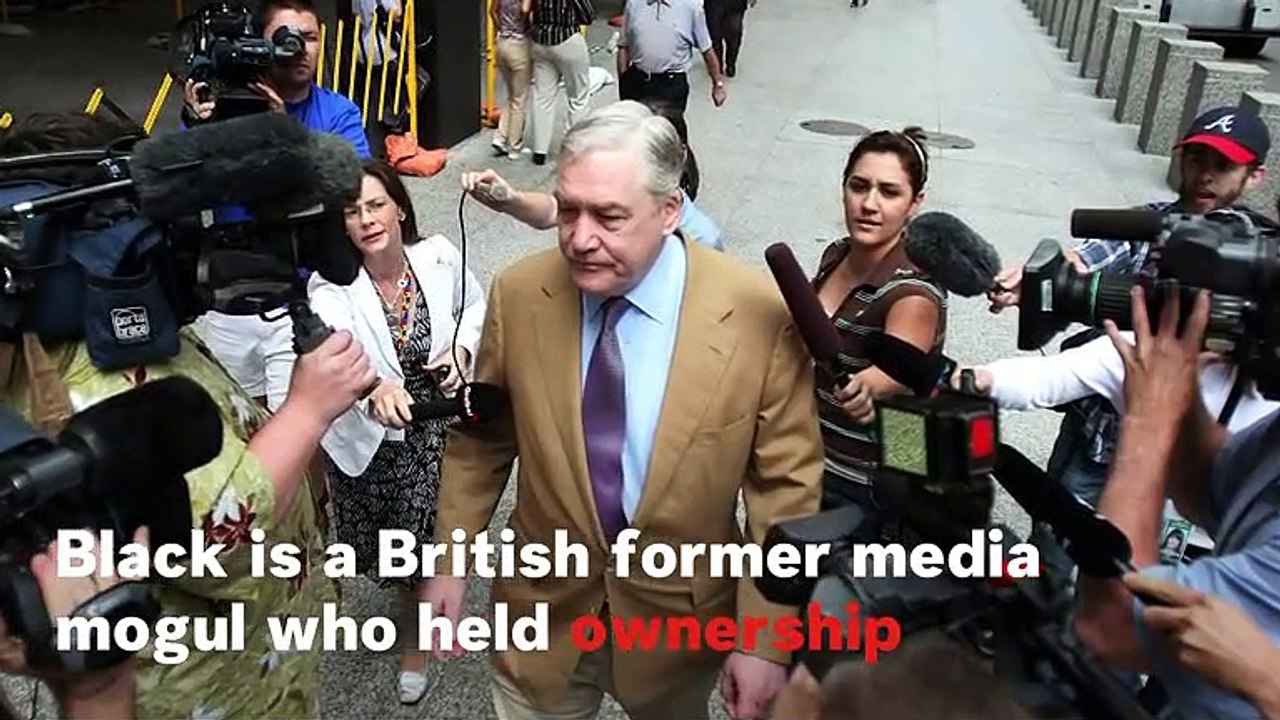 Who Is Conrad Black? Fraudster Pardoned By Donald Trump